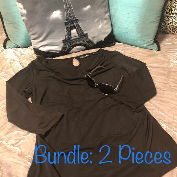 New York & Company Tops - NWOT New York & Co Top & Steve Madden 🕶